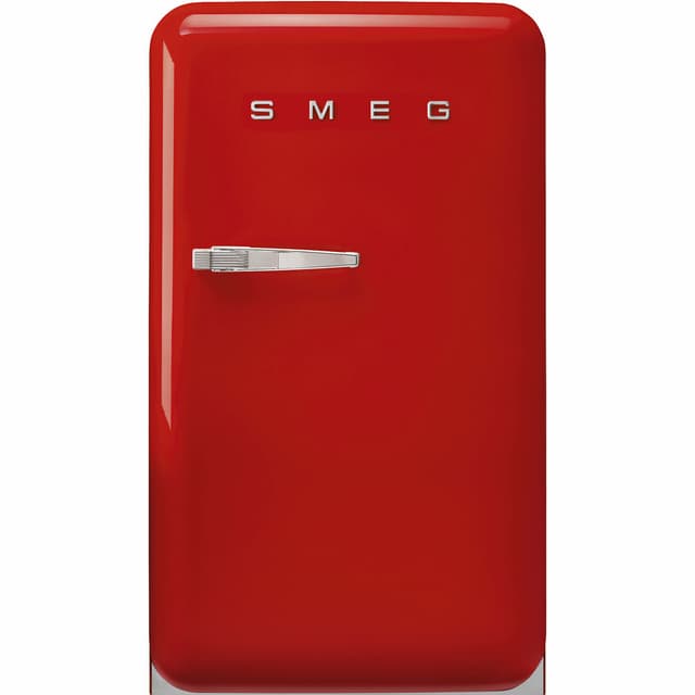 Smeg 50's style kjøleskap med fryser FAB10RRD6 (rød)