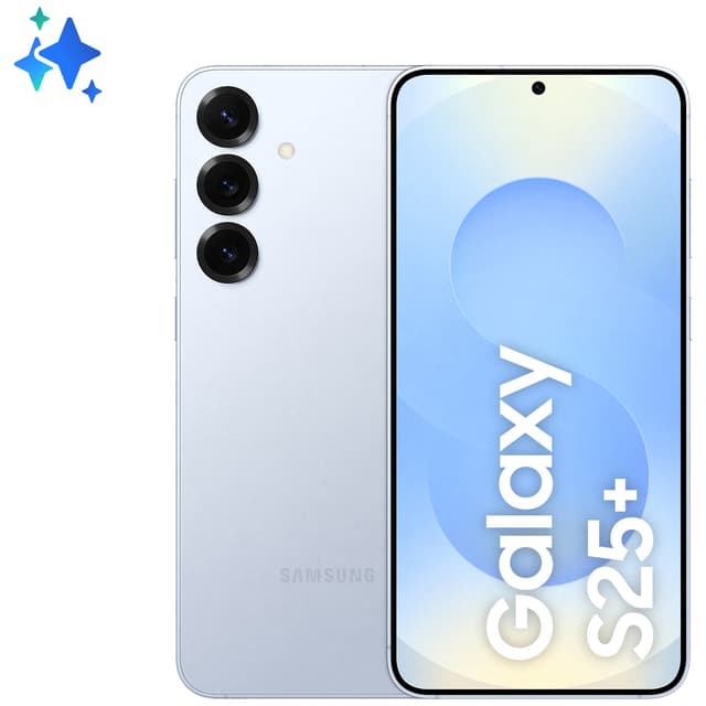 Samsung Galaxy S25+ 5G älypuhelin 12/256 GB (Icyblue)
