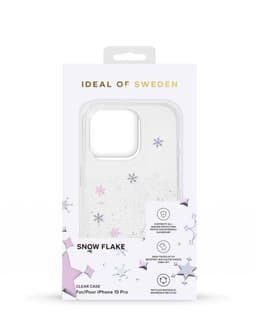 Clear Case iPhone 15 Pro Snowflake