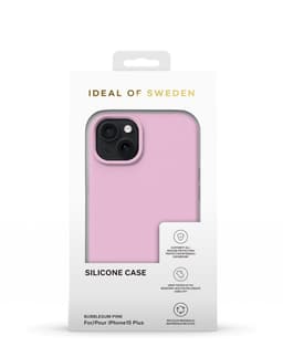 Silicone Case iPhone 15 Plus Bubblegum Pink