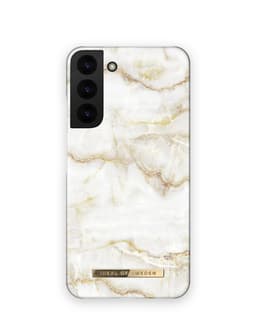 Printed Case Galaxy S22 Plus Golden Pearl Marble