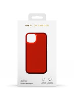 Clear Case iPhone 13 / 14 Radiant Red