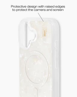 Pearlised Case MagSafe iPhone 16 White