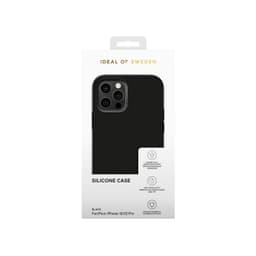 Silicone Case iPhone 12 / 12 Pro Black