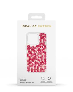 Clear Case iPhone 14 Pro Red Roses