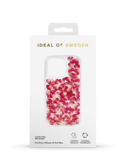Clear Case iPhone 14 Pro Max Red Roses