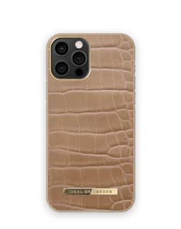 Atelier Case iPhone 12 / 12 Pro Camel Croco