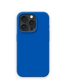 Silicone Case MagSafe iPhone 15 Pro Cobalt Blue
