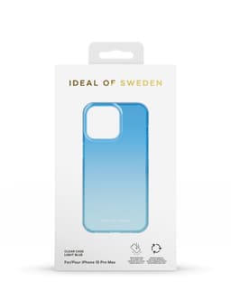 Clear Case iPhone 15 Pro Max Light Blue
