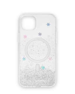 Clear Case MagSafe iPhone 15 Plus Snowflake