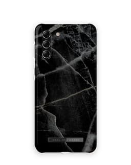 Printed Case Galaxy S21 Plus Black Thunder Marble