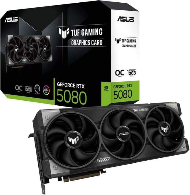 ASUS GeForce RTX 5080 TUF Gaming 16GB OC grafikkort