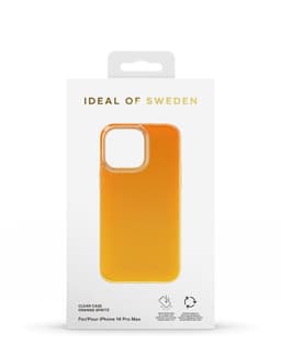 Clear Case iPhone 14 Pro Max Orange Spritz