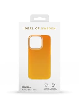 Clear Case iPhone 14 Pro Orange Spritz