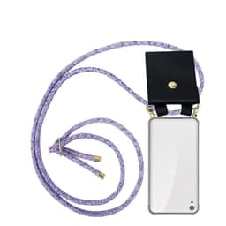 Sony Xperia E5 Skal Fodral Kedja (Lila)