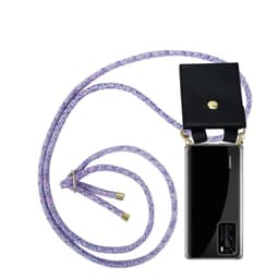 Huawei P40 Skal Fodral Kedja (Lila)