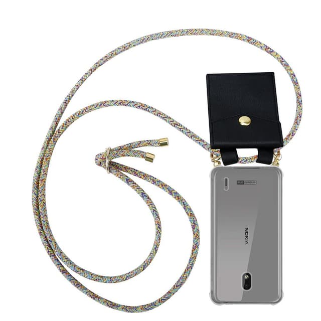 Nokia 2.2 Skal Fodral Kedja (Gul)