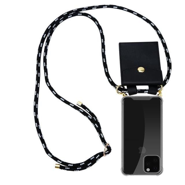 iPhone 11 PRO MAX Skal Fodral Kedja (Svart)