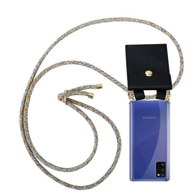 Samsung Galaxy A41 Skal Fodral Kedja (Gul)
