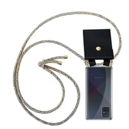 Samsung Galaxy A71 5G Skal Fodral Kedja (Gul)