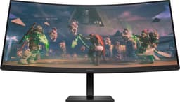 HP OMEN 34" WQHD bildskärm gaming (svart)