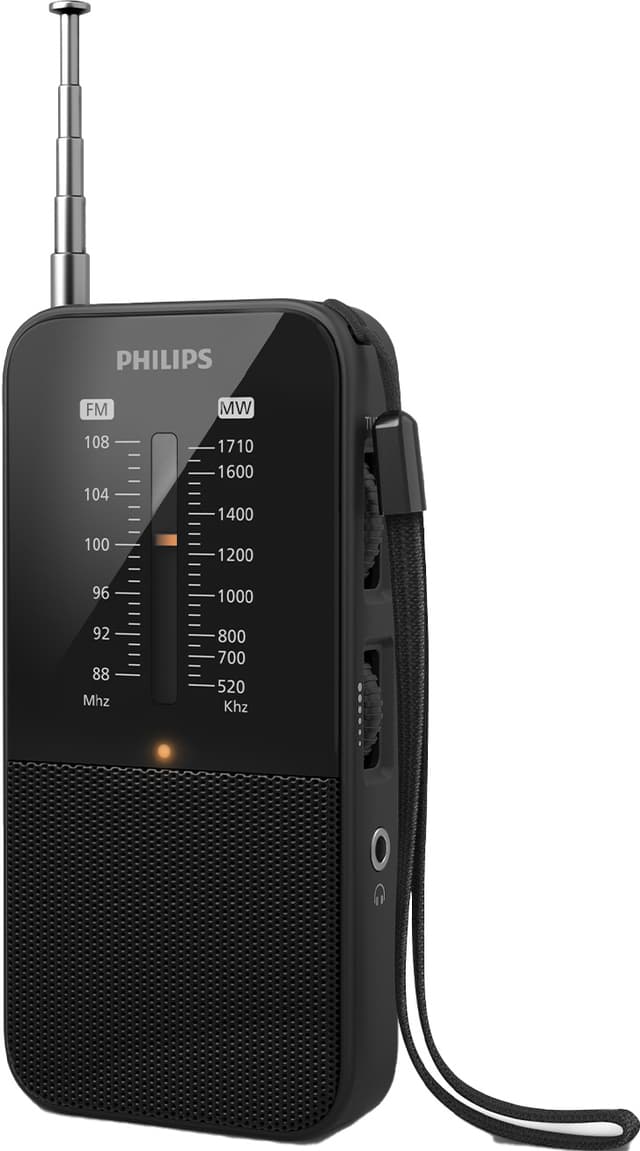 Philips R1509 bärbar analog radio