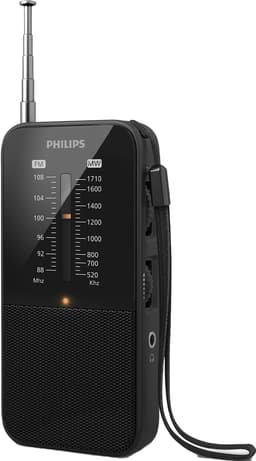 Philips R1509 kannettava analoginen radio