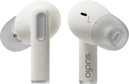 Sudio D1 Pro True Wireless in ear-öronsnäckor (vita)