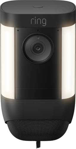 Ring Spotlight Cam Pro sikkerhetskamera (sort/plug-in)