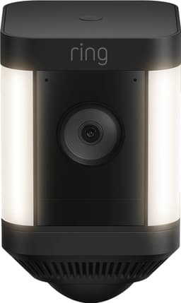 Ring Spotlight Cam Plus sikkerhetskamera (sort/batteri)