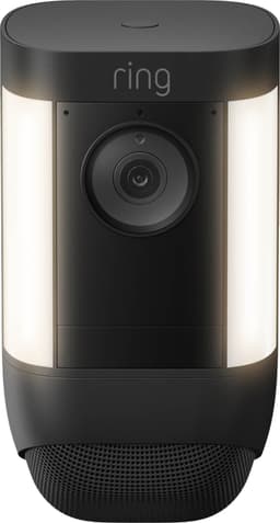 Ring Spotlight Cam Pro sikkerhetskamera (sort/batteri)