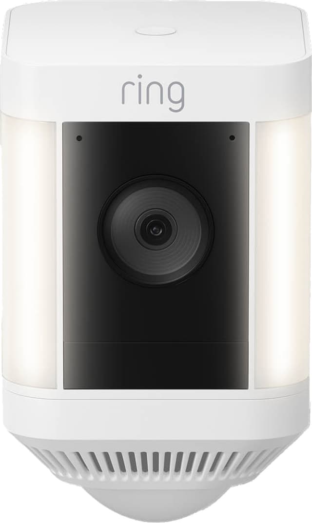 Ring Spotlight Cam Plus säkerhetskamera (vit/batteri)