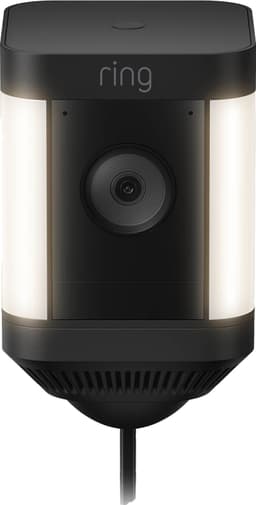 Ring Spotlight Cam Plus sikkerhetskamera (sort/plug-in)