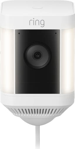 Ring Spotlight Cam Plus sikkerhetskamera (hvit/plug-in)