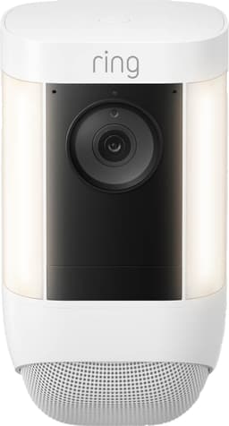 Ring Spotlight Cam Pro säkerhetskamera (vit/batteri)