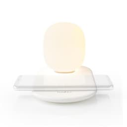 Nedis LED-lampe med trådløs lader | Dimmer - På produkt | Qi | 10 W | Med dimming | Varm Hvit | 3000 K