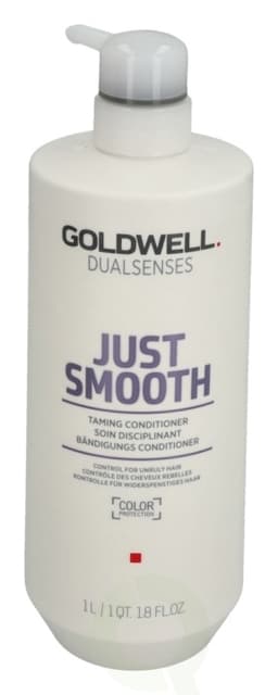 Goldwell Dualsenses Just Smooth Conditioner 1000 ml Control For Unruly Hair