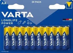 Varta Longlife Power AA 20 Pack