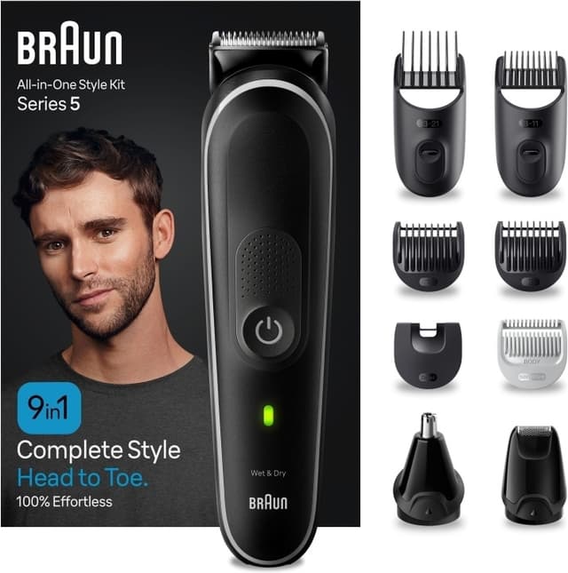 Braun All in One Series 5 MGK5410 9-i-1 -skägg- och kroppstrimmer