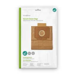 Nedis Støvsugepose- | 10 stk. | Papir | Mest solgt for: AEG / Electrolux | Brun
