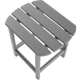 Havestol med bord - grå