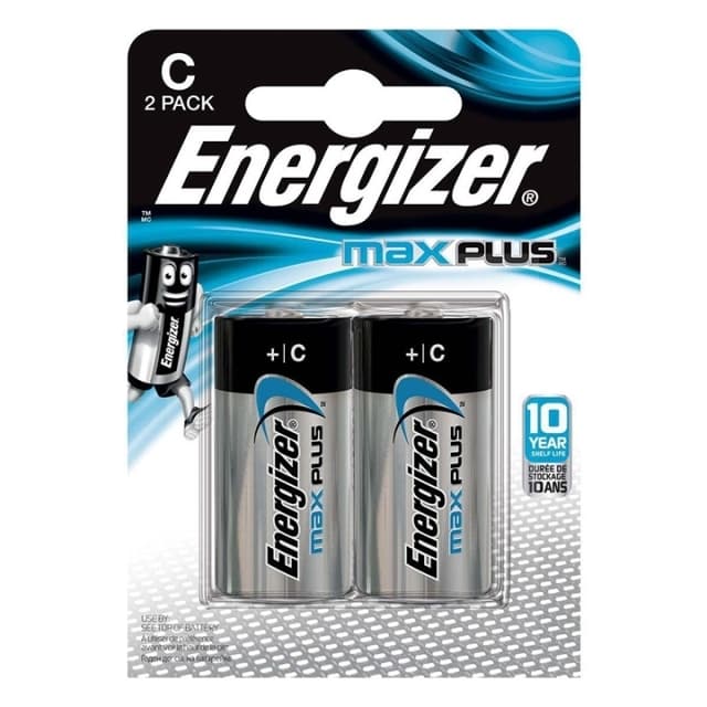 Energizer Alkaliskt batteri C | 1.5 V DC | 2-Blister