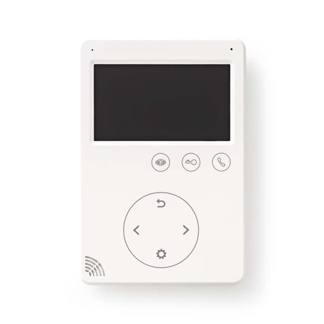 Nedis Video porttelefon | Maximal upplösning: 480x272 | 2 vägs komunikation | Strömadapter | Vit