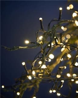 DAY-lyskæde med 80 LED 31V/230V IP44 for innendørs/utendørs bruk