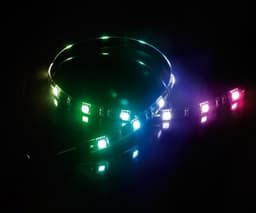 Akasa VegasMB Magnetisk LED-ljusslinga, 10x Magneter, 15x LED, 50cm, A