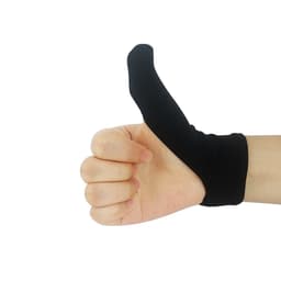 Bowling Thumb Saver Protector Handske Svart