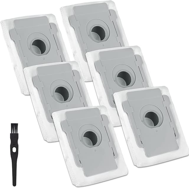6-pack dammsugarpåsar iRobot Roomba i7 i7+ i7+ E5 E6 S9 S9+