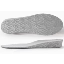 2,5 cm forhøyende innleggssåle usynlig unisex forhøyede puteputer L