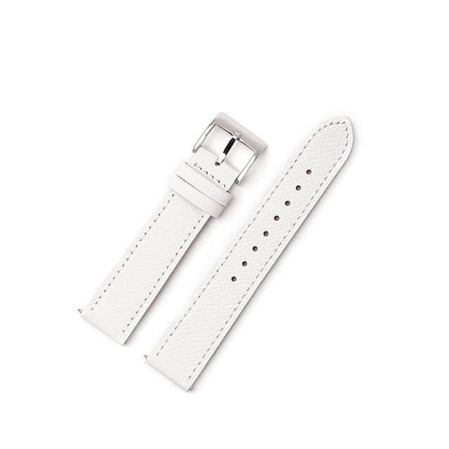 Kellon hihnan vaihto Rolexille ja Swtachille Valkoinen 18 mm
