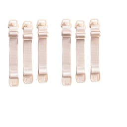 6 ST Justerbar amningsbh axelrem Beige